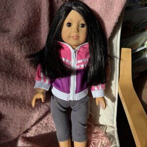 American Girl Doll 2014 Truly Me, 18 inch doll, brown hair, brown eyes
